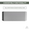 Anzzi 30-Inch Insert Range Hood Ducted/Ductless Convertible Kitchen Vent Above Stove RH-AZ1076PSS - alternate 2